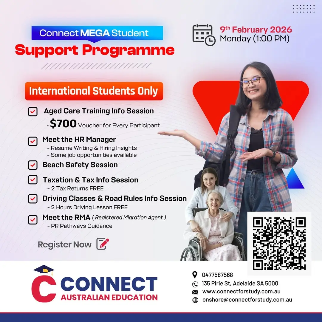 Connect MEGA Student Support Programme 2026 – Exclusive Event for International Students
